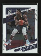 Zion Williamson Basketball Cards 2021 Panini Donruss Optic Prices