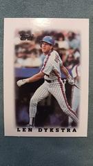 Len Dykstra #59 Baseball Cards 1988 Topps Mini League Leaders Prices