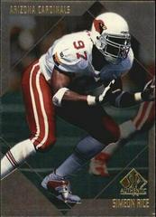Simeon Rice Football Cards 1997 SP Authentic Prices