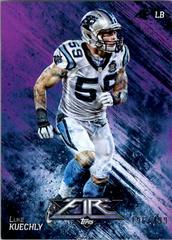 Luke Kuechly [Purple] #2 Football Cards 2014 Topps Fire Prices