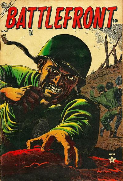 Battlefront #14 (1953) Comic Books Battlefront