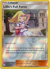Lillie's Full Force [Reverse Holo] #196 Pokemon Cosmic Eclipse Prices