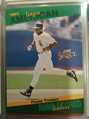 Frank Thomas Baseball Cards 1993 Score Select Stat Leaders Prices