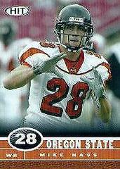 Mike Hass Football Cards 2006 Sage Hit Prices