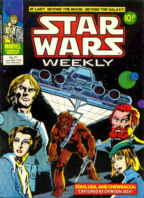 Star Wars Weekly #21 (1978) Comic Books Star Wars Weekly