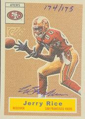 Jerry Rice [Heritage Proofs Artist Signed] #H5 Football Cards 2000 Topps Gallery Heritage Prices
