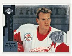 Nicklas Lidstrom [Quadruple Horizontal] #PC19 Hockey Cards 1997 Upper Deck Black Diamond Premium Cut Prices