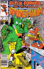 Peter Porker, The Spectacular Spider-Ham [Newsstand] #8 (1986) Comic Books Peter Porker, the Spectacular Spider-Ham Prices