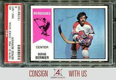 Serge Bernier #5 Hockey Cards 1974 O-Pee-Chee WHA Prices