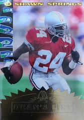 Shawn Springs [Dean's List] #14 Football Cards 1997 Panini Score Board NFL Rookies Prices