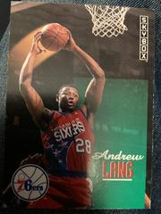 Andrew Lang #385 Basketball Cards 1992 Skybox Prices
