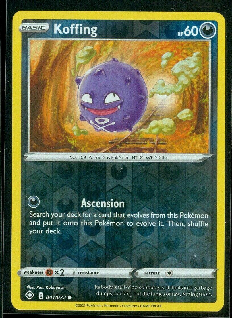 Koffing [Reverse Holo] 41 Prices Pokemon Shining Fates Pokemon Cards