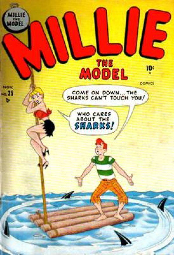 Millie the Model #25 (1950) Comic Books Millie the Model