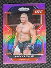 Brock Lesnar [Purple] Ufc Cards 2022 Panini Prizm UFC Prices