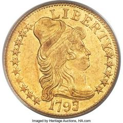 1797/5 [LARGE EAGLE 15 STARS BD-7] Coins Draped Bust Half Eagle Prices
