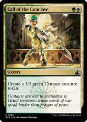 Call of the Conclave [Foil] #169 Magic Ravnica Remastered Prices