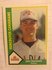 John Pawlowski #10 Baseball Cards 1990 CMC Vancouver Canadians Prices
