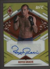 Royce Gracie [Gold] Ufc Cards 2022 Panini Chronicles UFC Phoenix Autographs Prices
