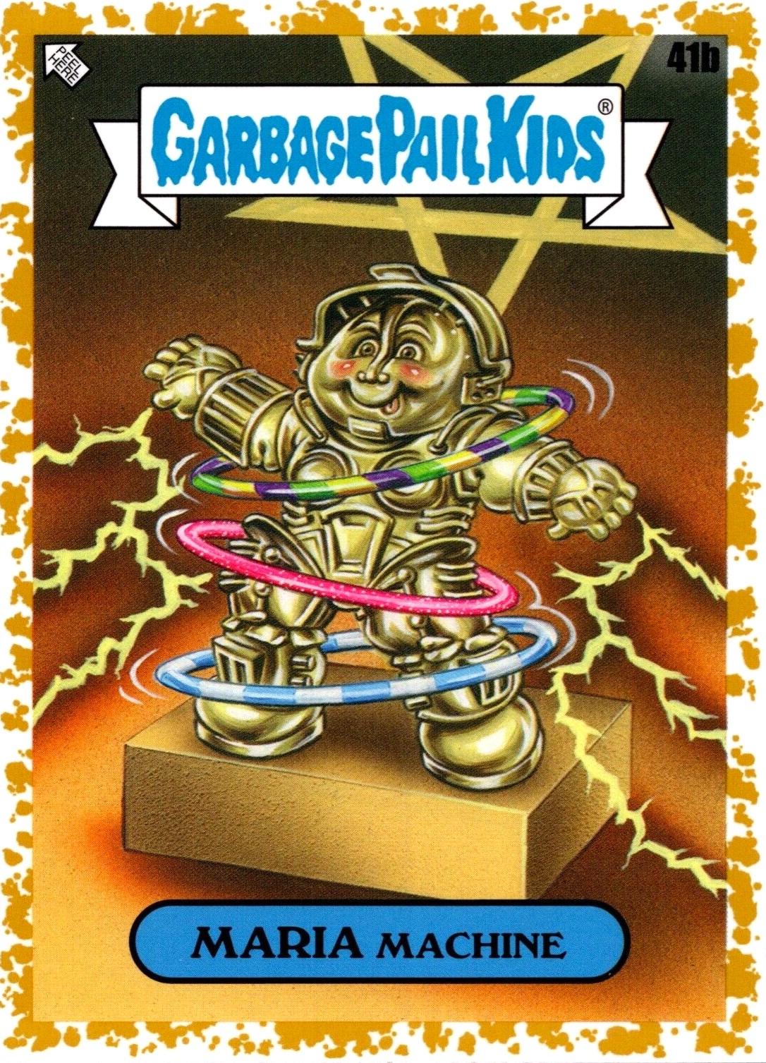 Maria Machine [Gold] #41b Garbage Pail Kids Intergoolactic Mayhem