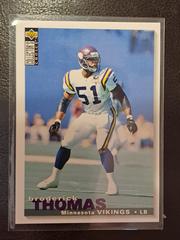 Broderick Thomas #U136 Football Cards 1995 Collector's Choice Update Prices