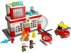 LEGO Set | Fire Station & Helicopter LEGO DUPLO
