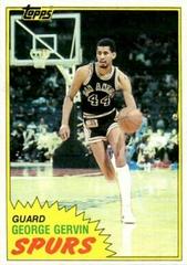 George Gervin #37 Basketball Cards 1981 Topps Prices