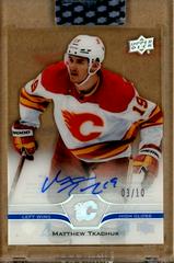 Matthew Tkachuk [High Gloss] #CC-MT Hockey Cards 2020 Upper Deck Clear Cut Autographs Prices