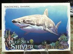 Mackerel Shark #DSS-11 Baseball Cards 2021 Topps Allen & Ginter Deep Sea Shiver Prices