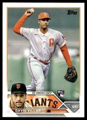 David Villar #277 Baseball Cards 2023 Topps Prices