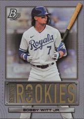 Bobby Witt Jr. Baseball Cards 2022 Bowman Platinum Renowned Rookies Prices