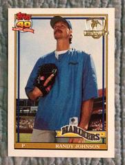 Randy Johnson Baseball Cards 1991 Topps Tiffany Prices