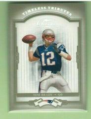 Tom Brady [Timeless Tributes Green] Football Cards 2004 Panini Donruss Classics Prices