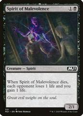 Spirit of Malevolence Magic Core Set 2021 Prices