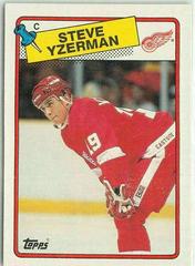 Steve Yzerman #196 Hockey Cards 1988 Topps Prices