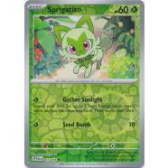 Sprigatito [Reverse Holo] #12 Pokemon Paldea Evolved