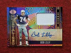 Bob Lilly [Gold] Football Cards 2021 Panini Illusions Immortalized Jersey Autographs Prices