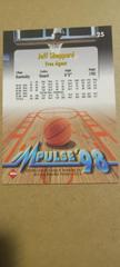 Reverse | Jeff Sheppard Basketball Cards 1998 Collectors Edge Impulse