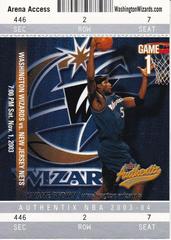Kwame Brown Basketball Cards 2003 Fleer Authentix Prices