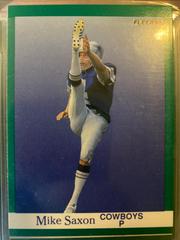 Mike Saxon Football Cards 1991 Fleer Prices