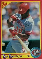 Ken Griffey Sr. [Uniform #25 on Card Back] #338 Baseball Cards 1990 Score Prices