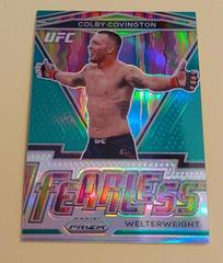 Colby Covington #23 Ufc Cards 2021 Panini Prizm UFC Fearless Prices