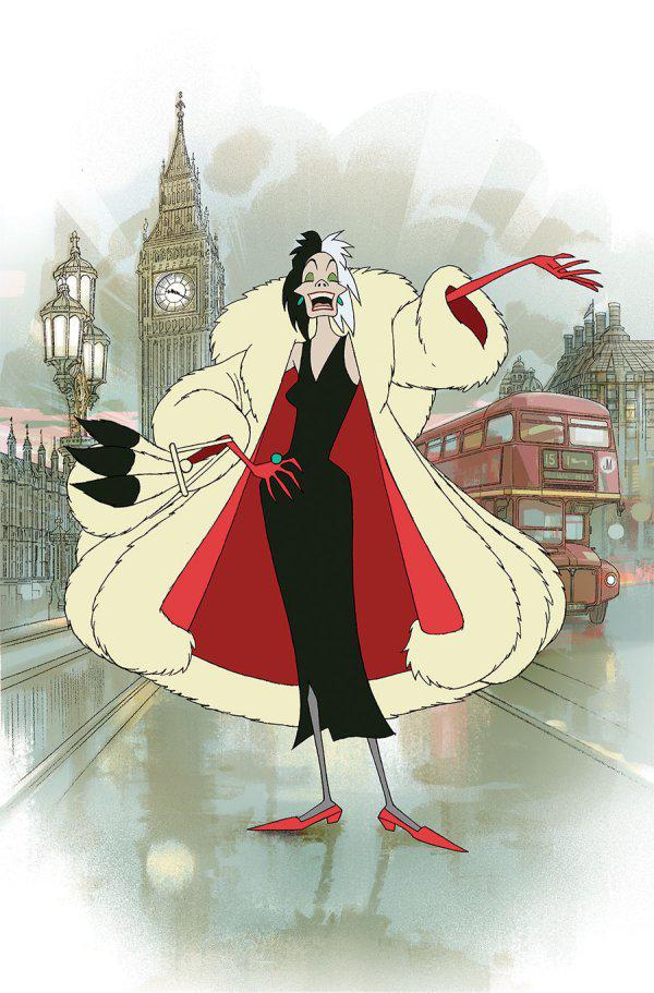 Disney Villains: Cruella De Vil [Middleton Virgin] #1 (2024) Comic Books Disney Villains: Cruella De Vil