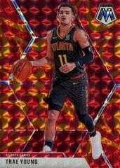 Trae Young [Reactive Orange] Basketball Cards 2019 Panini Mosaic Prices