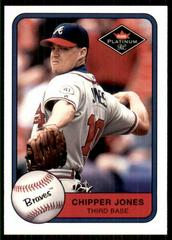 Chipper Jones #338 Baseball Cards 2001 Fleer Platinum Prices