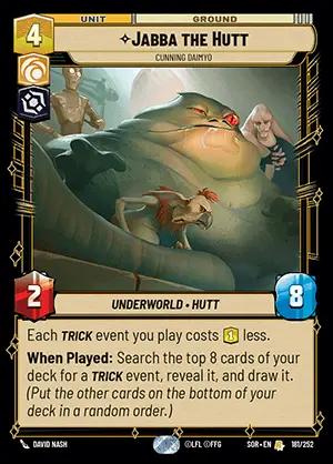 Jabba the Hutt [Foil] #181 Star Wars Unlimited: Spark of Rebellion