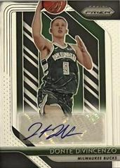 Donte DiVincenzo Basketball Cards 2018 Panini Prizm Rookie Signatures Prices