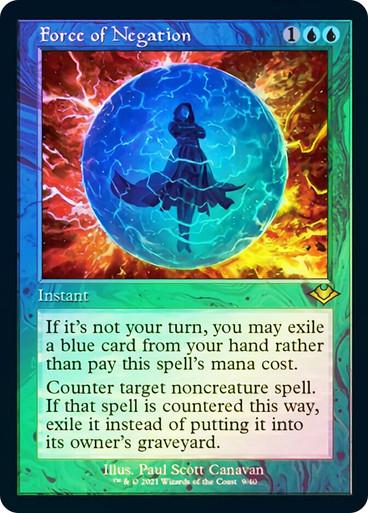 Force of Negation [Foil] #9 Magic Modern Horizons