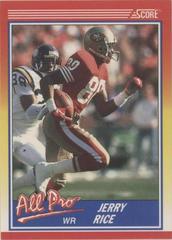 Jerry Rice Football Cards 1990 Panini Score Prices