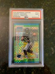 Vincent Jackson [Green Xfractor] Football Cards 2005 Bowman Chrome Prices