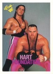 Hart Foundation #38 Wrestling Cards 1990 Classic WWF Prices